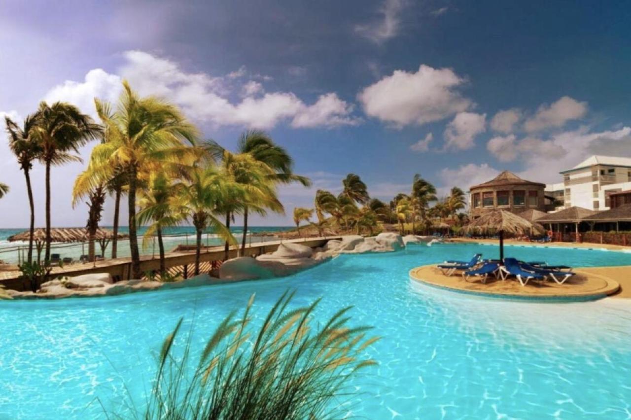 Archipel Guadeloupeen - Elegant Cocon D'Architecte 2 Etoiles Entre Grand Balcon, Piscine & Lagon Saint-Francois (Grande-Terre) Bagian luar foto